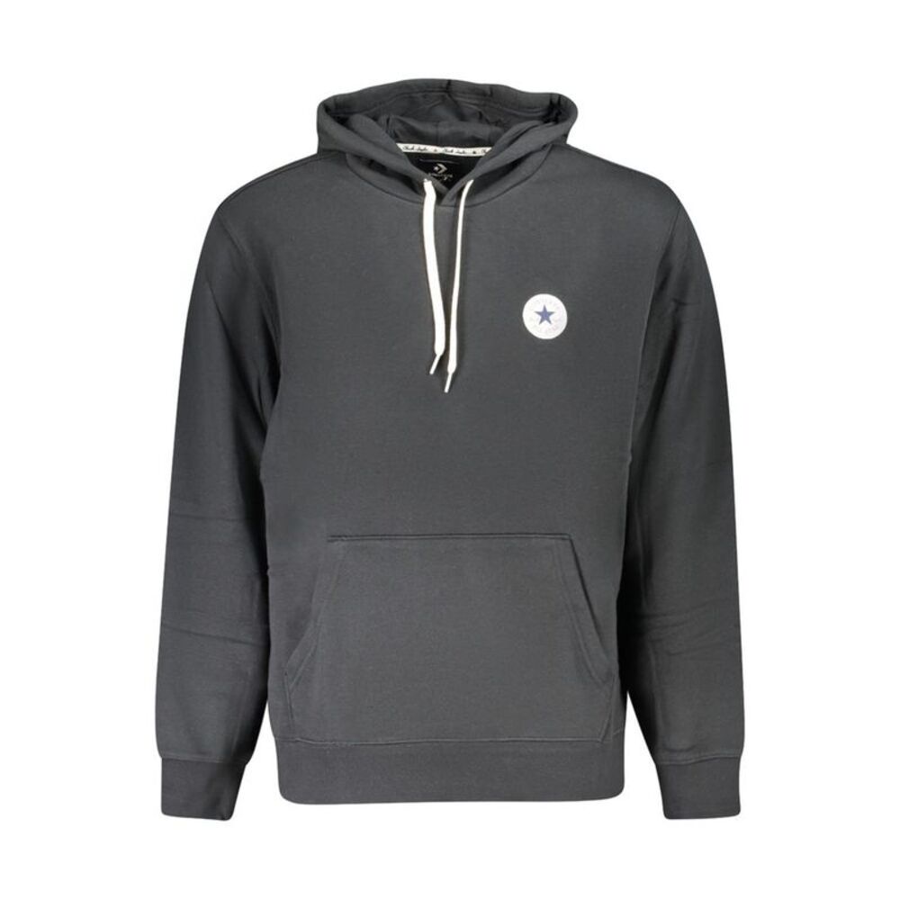 Converse Black Cotton Men's Sweatshirt